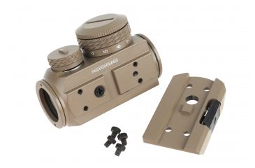 Image of Open Box Demo, Primary Arms SLx Micro Dot with Rotary Knob and up to 50K-Hour Battery Life, 2 MOA Dot Reticle, Flat Dark Earth, MD-RB-AD-FDE