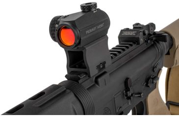 Image of Primary Arms SLx Micro Red Dot Sight, Rotary Switch, Removeable Base, ACSS-5.56 Reticle, Black, 810009