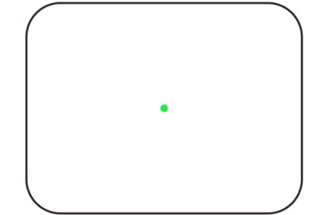 Image of Primary Arms Classic Series 1x24mm Micro Reflex Red Dot Sight, 3 MOA Green Dot Reticle, Black, 810049