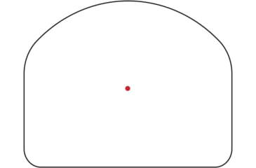 Image of Primary Arms Classic Series 24mm Mini Reflex Sight with Autolive, 3 MOA Red Dot, Black, 810043