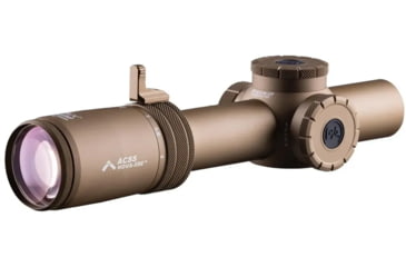 Image of Primary Arms Compact PLx 1-8x24mm Tube Rifle Scope, Second Focal Plane, ACSS Nova-5.56 Reticle, FDE, 610212
