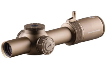 Image of Primary Arms Compact PLx 1-8x24mm Tube Rifle Scope, Second Focal Plane, ACSS Nova-5.56 Reticle, FDE, 610212