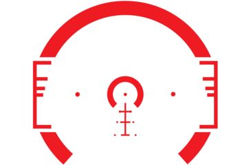 Image of Primary Arms SLx Gen II 3x Compact Prism Scope,Illuminated ACSS CQB-M2 5.56 Reticle, Black, PAC3X-GENII-ACSS-5.56