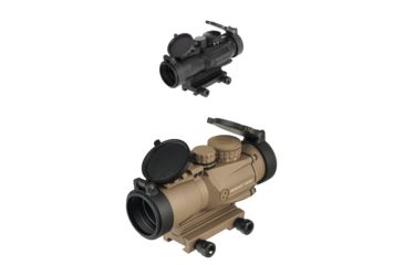 Image of Primary Arms Gen II 3x Compact Prism Scope,Illum ACSS CQB-M2 5.56 Reticle, Black, Flat Dark Earth