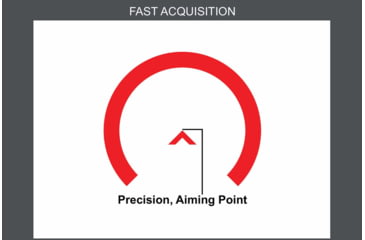 Image of Primary Arms GLX 2x Prism Scope w/ACSS Gemini 9mm Reticle, Black, 710050