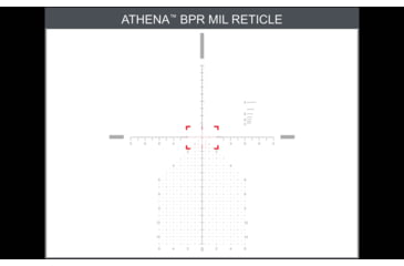 Image of Primary Arms GLx 6-24x50 FFP Rifle Scope, 30mm, Illuminated Athena BPR Mil Reticle, Black, 610133