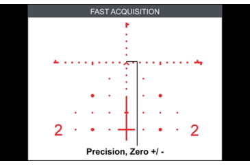 Image of Primary Arms GLx 6-24x50 FFP Rifle Scope, 30mm, Illuminated Athena BPR Mil Reticle, Black, 610133
