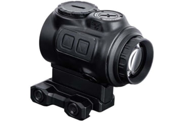 Image of Primary Arms GLx MicroPrism Prismatic Red Dot Sight, 1x, Illuminated Red ACSS Cyclops Gen 3 Reticle, Black, 710071