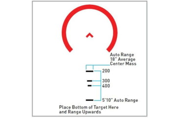 Image of Primary Arms GLx MicroPrism Prismatic Red Dot Sight, 1x, Illuminated Red ACSS Cyclops Gen 3 Reticle, Black, 710071