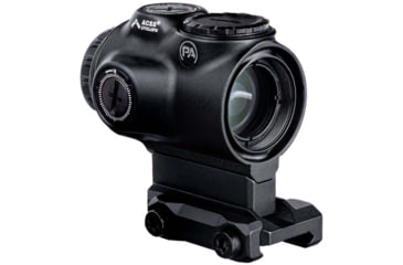 Image of Primary Arms GLx MicroPrism Prismatic Red Dot Sight, 1x, Illuminated Red ACSS Cyclops Gen 3 Reticle, Black, 710071