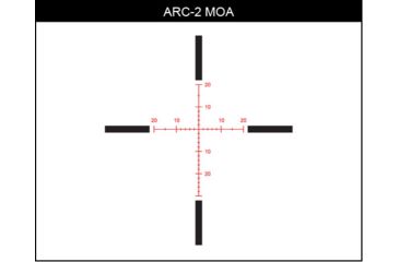 Image of Primary Arms GLx4 6-24x50 FFP Rifle Scope w/ ARC-2 MOA Reticle, Black, 610067