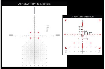 Image of Primary Arms GLx4 6-24x50 FFP Rifle Scope w/ Athena-BPR-MIL Reticle, Black, 610068