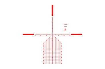 Image of Primary Arms GLx4 6-24x50 FFP Rifle Scope w/ Hera-BPR-MOA Reticle, Black, 610066