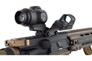 Image of Primary Arms SLx Mini Reflex Offset Mount For PAO MicroPrisms, Black, 910096
