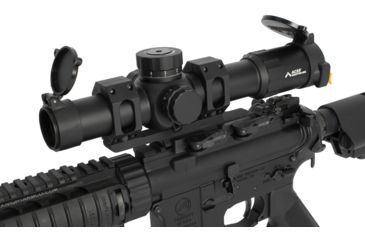 Image of Primary Arms Platinum Series 1-8X24mm FFP Rifle Scope - Illuminated ACSS Griffin MIL Reticle, Black, PAPLX8-1-8X24F-GRIF-MIL