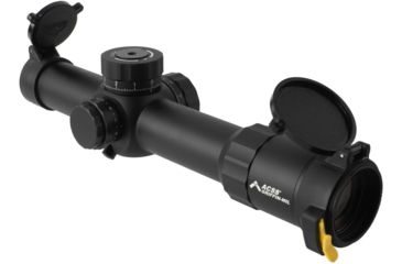 Image of Primary Arms Platinum Series 1-8X24mm FFP Rifle Scope - Illuminated ACSS Griffin MIL Reticle, Black, PAPLX8-1-8X24F-GRIF-MIL