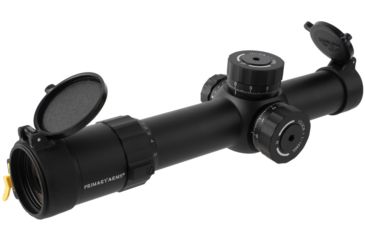 Image of Primary Arms Platinum Series 1-8X24mm FFP Rifle Scope - Illuminated ACSS Raptor M2 5.56 Reticle, Black, PAPLX8-1-8X24F-RAPTOR-5.56