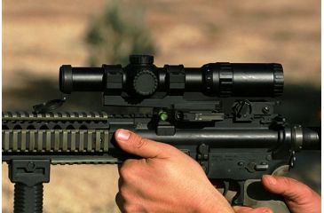 Image of Primary Arms 1-6X Scope with Patented ACSS 5.56 / 5.45 / .308 Reticle "Advanced Combined Sighting System" PAPS1-6X, Black