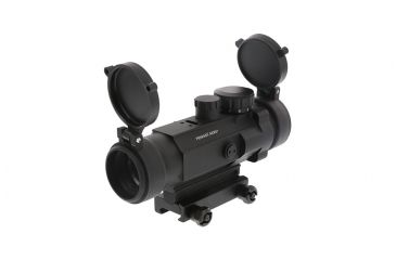 Image of Primary Arms SLx 4X Compact Prism Scope with the Patented 7.62X39/300BO ACSS Reticle, Black PAC4XAK300BO