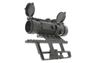 Image of Primary Arms SLx 4X Compact Prism Scope with the Patented 7.62X39/300BO ACSS Reticle, Black PAC4XAK300BO