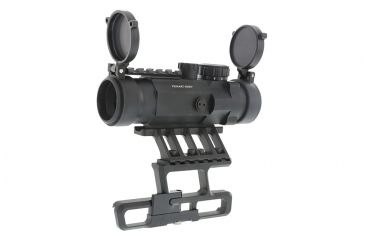 Image of Primary Arms SLx 4X Compact Prism Scope with the Patented 7.62X39/300BO ACSS Reticle, Black PAC4XAK300BO