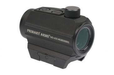 Image of Primary Arms SLx Micro Dot w/ Push Buttons, 50K-Hour Battery Life, Black MD-ADS