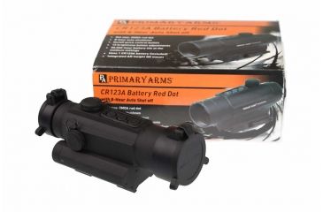 Image of Open Box Demo, Primary Arms SLx Red Dot Sight with integrated AR height QD mount, Black PACRS