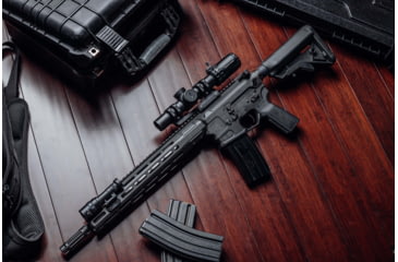 Image of Primary Arms SLx 1-6x24mm Rifle Scope, 30mm Tube, Second Focal Plane, ACSS Nova Fiber Wire Reticle, Black, 610183