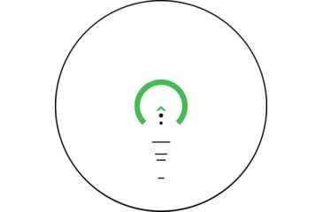 Image of Primary Arms SLX 1x Micro Prism Scope w/Green Illuminated ACSS Gemini 9mm Reticle, Black, 710052