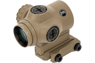 Image of Primary Arms SLX 1x Micro Prism Scope w/Red Illuminated ACSS Cyclops Gen II Reticle, Flat Dark Earth, 710048, EDEMO1