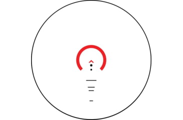 Image of Primary Arms SLX 1x Micro Prism Scope w/Red Illuminated ACSS Gemini 9mm Reticle, Black, 710051