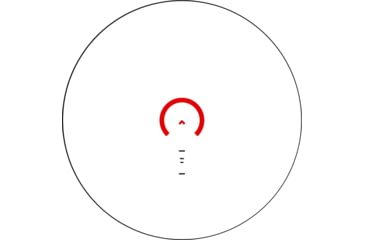 Image of Primary Arms SLX 1X MicroPrism, Red Illuminated ACSS Cyclops Gen II Reticle, Black, 710034