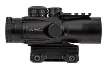 Image of Primary Arms SLX 3 Gen III 3X Compact Prism Scope, Illuminated ACSS, CQB Reticle, Black, 710024