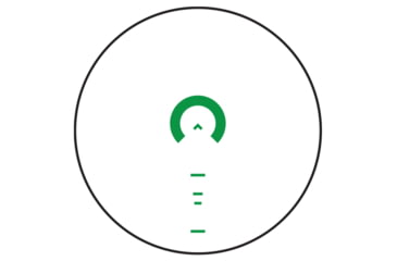 Image of Primary Arms SLx Compact 1x20mm Prism Scope, Green Illuminated ACSS-Cyclops Reticle, Black, 710049