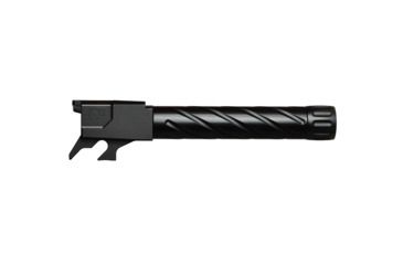 Image of Primary Machine Match Grade Barrel, CZ P-07, 9mm, 1-10 Twist, 1/2x28 Thread, Black Nitride P07/THRD/FLUT/BLK