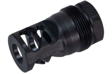 Image of Primary Weapons Systems FRC Compensator, 223 Remington/556NATO, Suppressor Mount, Black, Fits 1/2X28, FRC-F-2P-1-2X28
