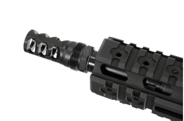 Image of Primary Weapons Systems MK114 MOD2-M Upper Receiver, .223 Wylde, 14.5in bbl, Pinned FSC556 Compensator, Black, MK1-M2U-223-14-PW