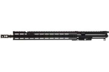 Image of Primary Weapons Systems MK116 MOD1-M Upper Receiver, 16 inch Barrel, .223 Wylde, 3-Setting Adjustable Gas System, FSC556 Compensator, Matte, Black, M116UA01-1F