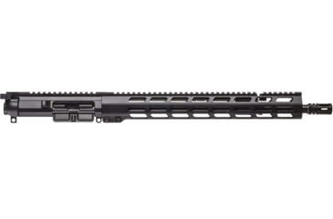 Image of Primary Weapons Systems MK116 PRO Upper Receiver, 16 inch Barrel, Matte, Black, PM116UA01-1F