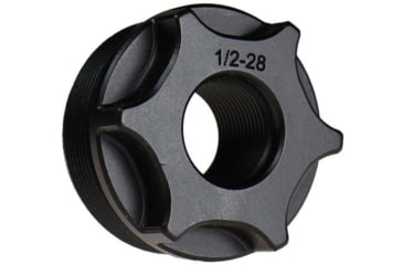 Image of Primary Weapons Systems Mount, Fits 1/2X28, Anodized Finish, Black, DTMOUNT-1-2X28-P
