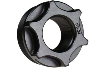 Image of Primary Weapons Systems Mount, Fits 5/8X24, Anodized Finish, Black, DTMOUNT-5-8X24-P