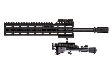 Image of Primary Weapons Systems PWS KeyMod Bipod Adapter for Harris Style Bipods, Black, 5KMHBEA2