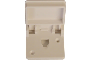 Image of Prime Products 08-6205 Exterior Phone Receptacle, White, 44048/112.1163