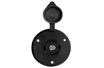 Image of Prime Products 08-6209 Round Cable TV Receptacle, Black, 44052