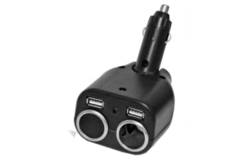 Image of Prime Products 12V Adapter With Dual Outlets And USB Ports, 08-5048