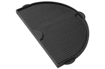 Image of Primo Ceramic Grills Cast Iron Griddle for JR 200, Flat and Grooved Sides, 1 pc, PG00362