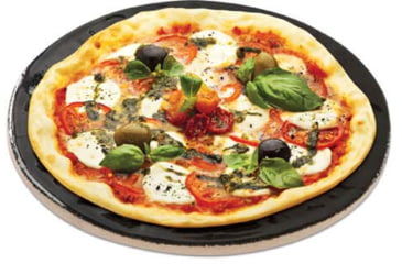 Image of Primo Ceramic Grills Glazed Ceramic 12in Pizza &amp; Baking Stone, for XL 400, LG 300, JR 200, Kamado, PG00340