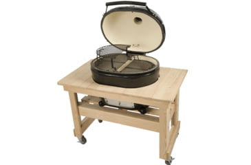 Image of Primo Ceramic Grills Oval XL 400 X-Large Charcoal Grill, PG00778