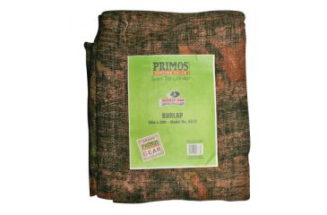 Image of Primos Burlap Material Pre-Cut 12 Feet Long and 54 Inches Wide Mossy Oak New Break Up Camouflage Pattern 6372
