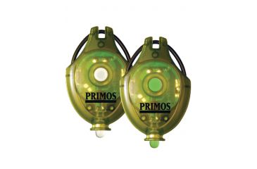 Image of Primos Hunting Cap Lights - 10 Lumens, 1 White LED and 1 Green LED Light 62511